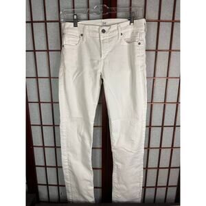 Citizens of Humanity Women's white Elson Mid-rise straight leg Size 26